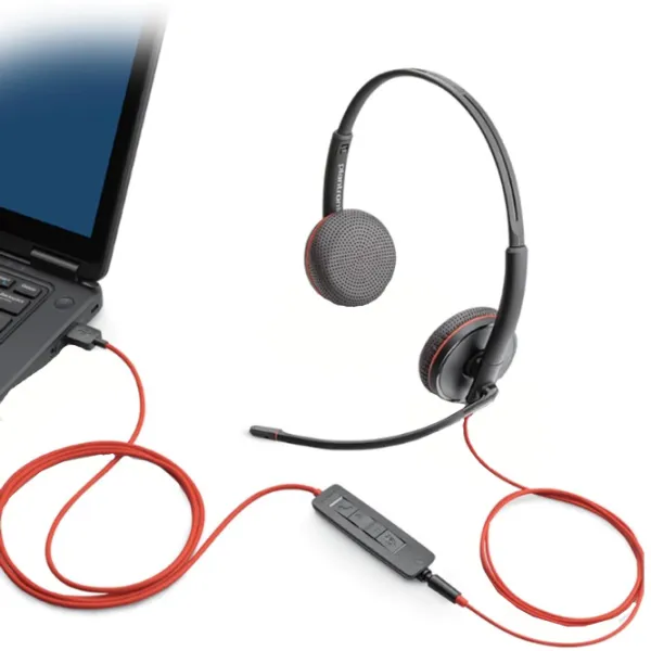 Наушники Plantronics Blackwire C3220 Черный Проводная/ Персональный photo 4 Наушники Plantronics Blackwire C3220 Черный Проводная/ Персональный photo 4