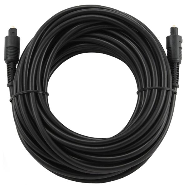 Cablu audio Cablexpert Toslink + Toslink 10 m/ Black photo 4 Cablu audio Cablexpert Toslink + Toslink 10 m/ Black photo 4