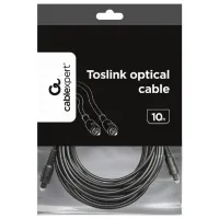 Аудио кабель Cablexpert Toslink + Toslink 10 м/ Черный photo 5