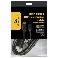 Кабель видео Gembird HDMI + HDMI 1.8 м/ Черный photo 5