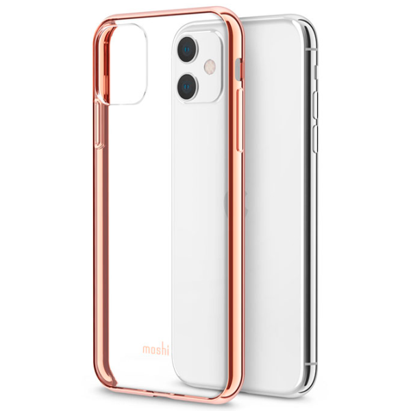 Husă pentru smartphone Apple iPhone 11 Moshi/ Back/ PU/ Transparent Gold photo 2 Husă pentru smartphone Apple iPhone 11 Moshi/ Back/ PU/ Transparent Gold photo 2