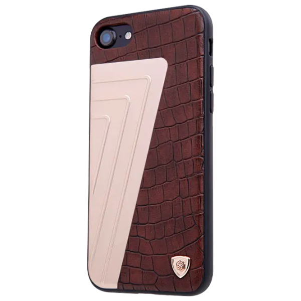 Husă pentru smartphone Apple iPhone 7/ 8/ SE2 Nillkin/ Back/ Leather/ TPU/ Brown photo 2 Husă pentru smartphone Apple iPhone 7/ 8/ SE2 Nillkin/ Back/ Leather/ TPU/ Brown photo 2