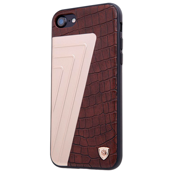 Husă pentru smartphone Apple iPhone 7/ 8/ SE2 Nillkin/ Back/ Leather/ TPU/ Brown photo 2 Husă pentru smartphone Apple iPhone 7/ 8/ SE2 Nillkin/ Back/ Leather/ TPU/ Brown photo 2