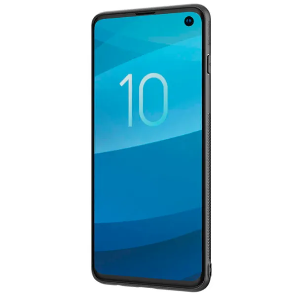 Husă pentru smartphone Samsung Galaxy S10 Nillkin/ Back/ TPU/ Plaid Black photo 5 Husă pentru smartphone Samsung Galaxy S10 Nillkin/ Back/ TPU/ Plaid Black photo 5