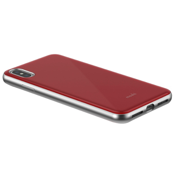 Husă pentru smartphone Apple iPhone XS Max Moshi/ Back/ TPU/ Red photo 3 Husă pentru smartphone Apple iPhone XS Max Moshi/ Back/ TPU/ Red photo 3