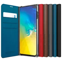 Husă pentru smartphone Samsung Galaxy S10 Araree/ Flip Cover/ Leather/ TPU/ Red photo 2