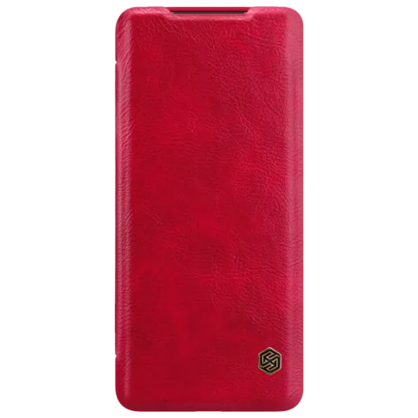 Husă pentru smartphone Samsung Galaxy S20 Ultra Nillkin/ Flip Cover/ PC, Piele/ Red photo 2 Husă pentru smartphone Samsung Galaxy S20 Ultra Nillkin/ Flip Cover/ PC, Piele/ Red photo 2