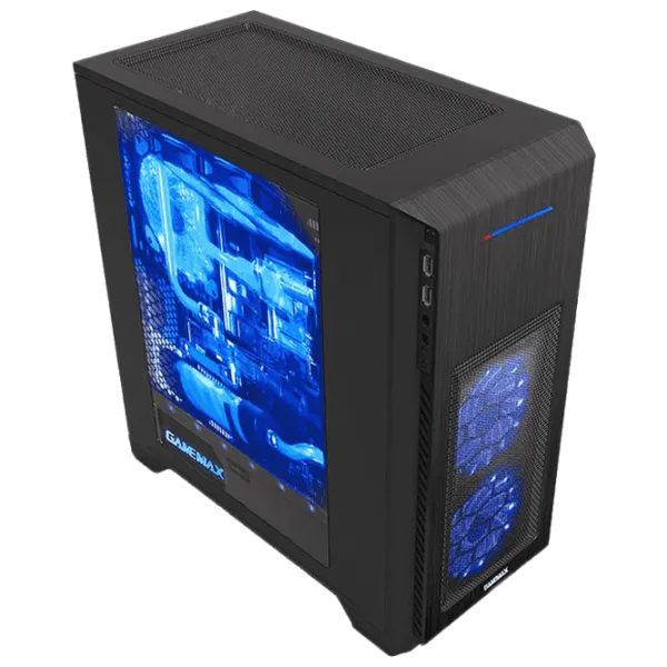 Корпус Gamemax H603-2U3 Mini Tower / Черный photo 3 Корпус Gamemax H603-2U3 Mini Tower / Черный photo 3