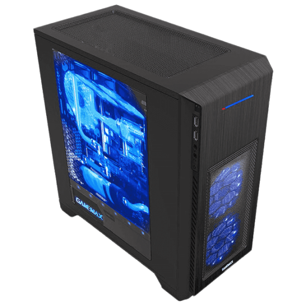 Корпус Gamemax H603-2U3 Mini Tower / Черный photo 3 Корпус Gamemax H603-2U3 Mini Tower / Черный photo 3