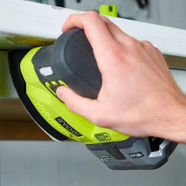 Șlefuitor Ryobi R18PS-0 multifuncțional/ Green photo 5 Șlefuitor Ryobi R18PS-0 multifuncțional/ Green photo 5