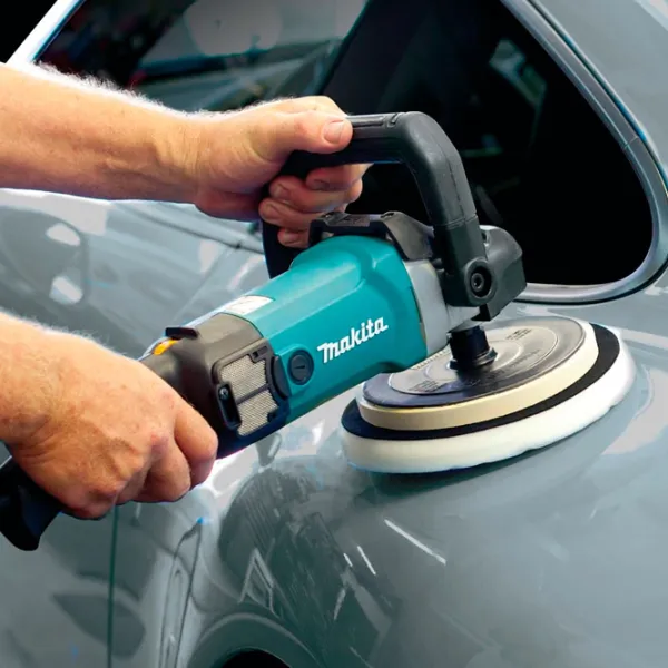 Полировальная машина Makita 9237CB Синий photo 7