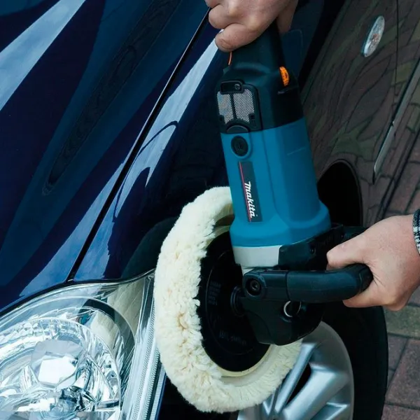Полировальная машина Makita 9237CB Синий photo 9