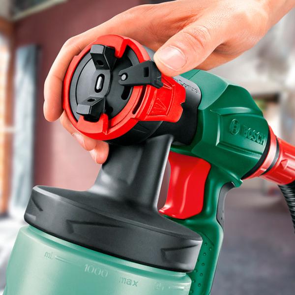 Краскопульт Bosch PFS 105 E 1 л/ Зелёный photo 6
