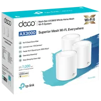 Amplificator de semnal TP-Link Deco X60 Mesh Wi-Fi/ White photo 3