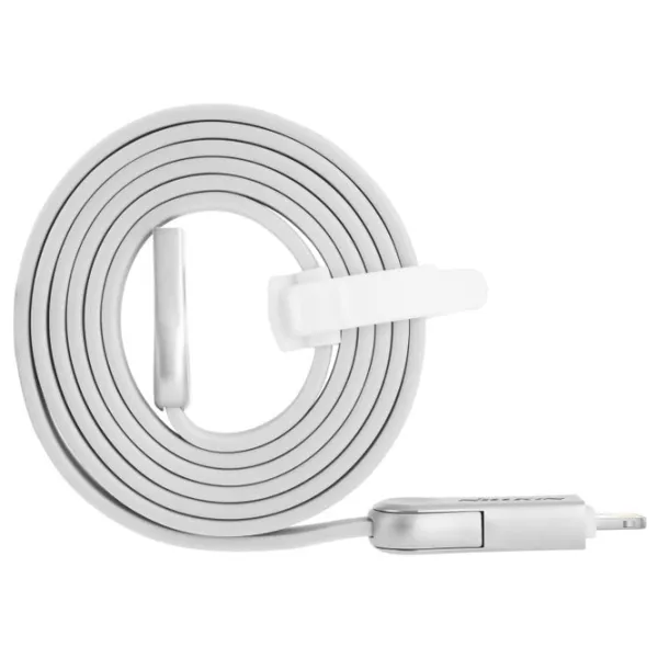 Кабель USB III Nillkin USB Type-A + Lightning, microUSB 1 м/ Белый photo 4