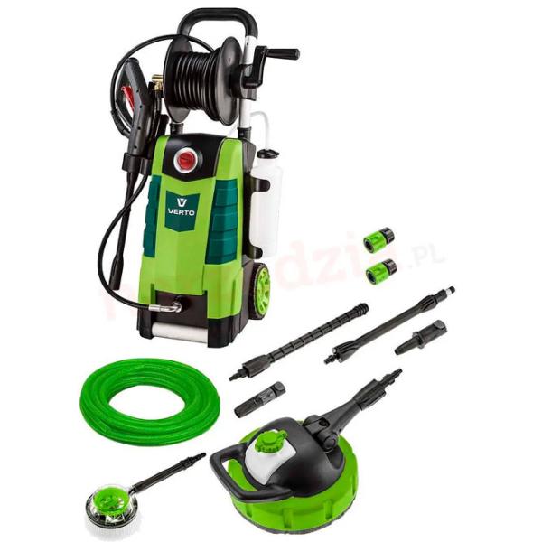 Maşină de curăţat cu presiune Verto 52G400 2000 W photo 2 Maşină de curăţat cu presiune Verto 52G400 2000 W photo 2