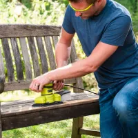 Шлифовальная машина Ryobi RSS200-G Вибрационная/ Зелёный photo 5