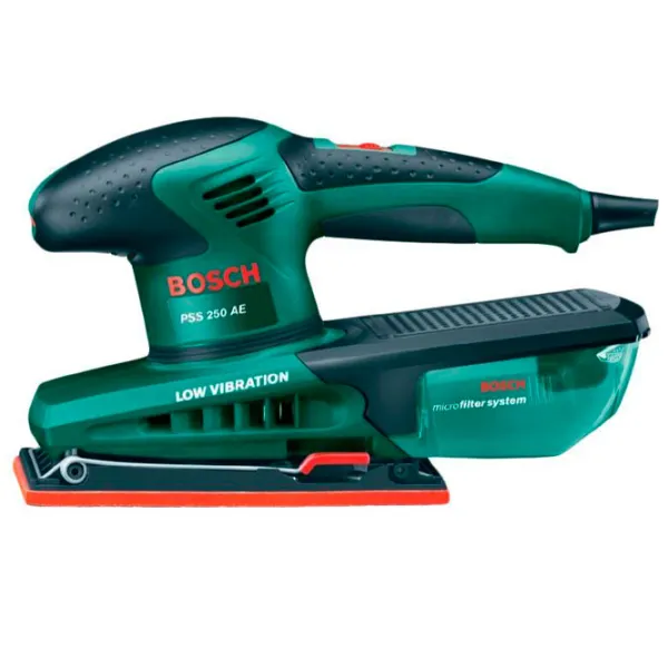 Șlefuitor Bosch PSS 250 AE (0603340220) Cu vibrații/ Green photo 5