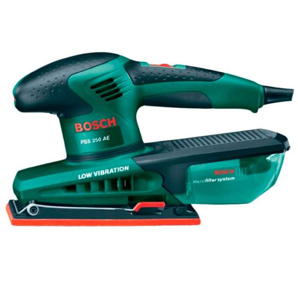 Șlefuitor Bosch PSS 250 AE (0603340220) Cu vibrații/ Green photo 5