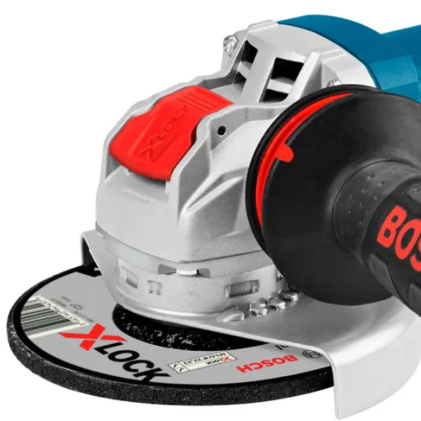 Шлифовальная машина Bosch GWX 9-125 S Professional Угловая / 900 Вт / Синий photo 2