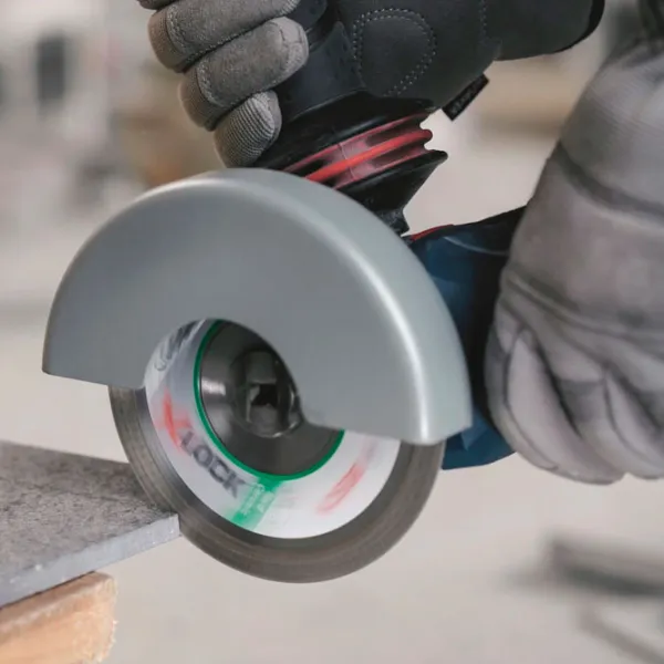 Шлифовальная машина Bosch GWX 9-125 S Professional Угловая / 900 Вт / Синий photo 4