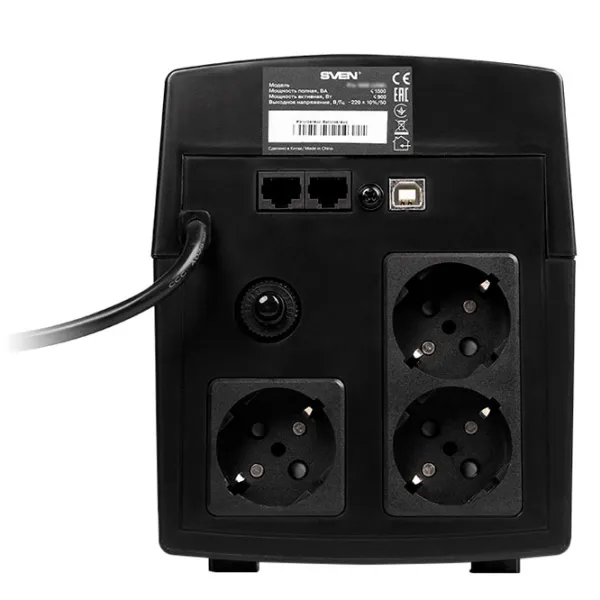 UPS Sven Pro 1500 Black photo 3