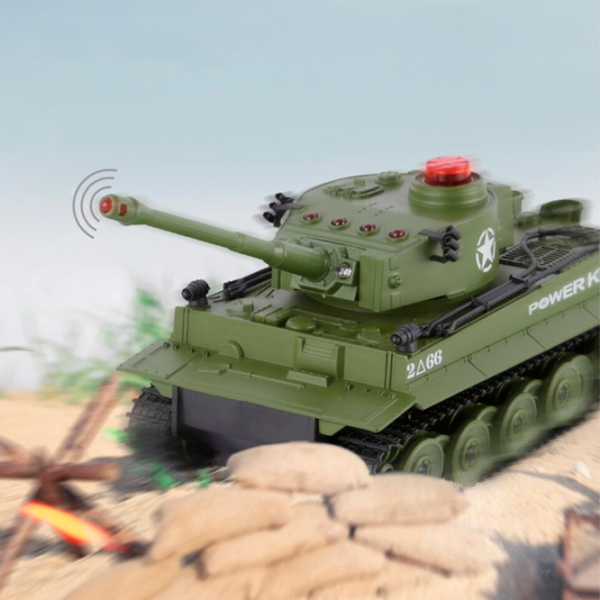 Tanc de luptă Huanqi Phone BT Control WNN973 5 km/ h/ 2.4 GHz/ Green photo 4