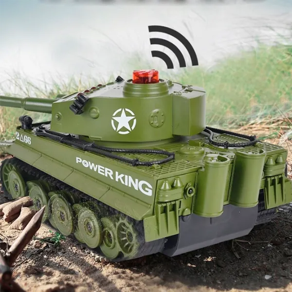 Tanc de luptă Huanqi Phone BT Control WNN973 5 km/ h/ 2.4 GHz/ Green photo 5