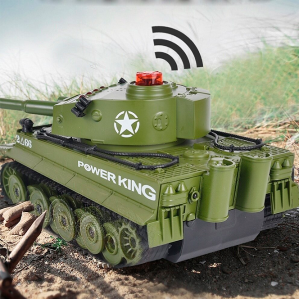 Tanc de luptă Huanqi Phone BT Control WNN973 5 km/ h/ 2.4 GHz/ Green photo 5