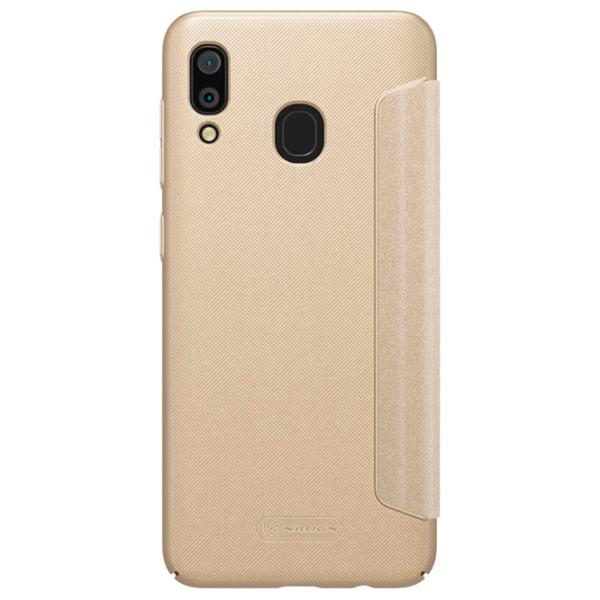 Husă pentru smartphone Samsung Galaxy A20/ A30 Nillkin/ Flip Cover/ Leather/ TPU/ Gold photo 3 Husă pentru smartphone Samsung Galaxy A20/ A30 Nillkin/ Flip Cover/ Leather/ TPU/ Gold photo 3