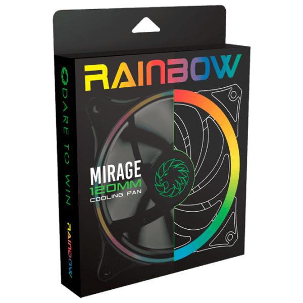 Вентилятор для корпуса Gamemax FN-12RAINBOW-N Гидродинамический/ 1100 об/ мин photo 6 Вентилятор для корпуса Gamemax FN-12RAINBOW-N Гидродинамический/ 1100 об/ мин photo 6