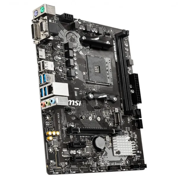 Материнская плата MSI B450M PRO-M2 MAX mATX/ AMD B450 photo 2