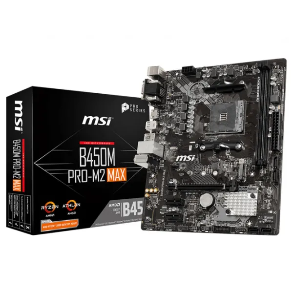 Материнская плата MSI B450M PRO-M2 MAX mATX/ AMD B450 photo 5