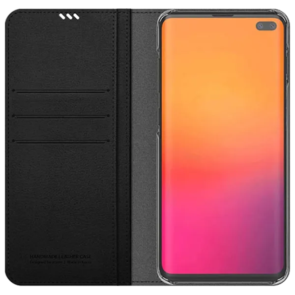 Чехол для смартфона Samsung Galaxy S10 Araree/ Flip Cover/ Leather/ TPU/ Черный photo 3 Чехол для смартфона Samsung Galaxy S10 Araree/ Flip Cover/ Leather/ TPU/ Черный photo 3