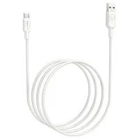 Cablu pentru telefon BX-33 Borofone USB Type-A + USB Type-C 1.2 m/ White photo 4