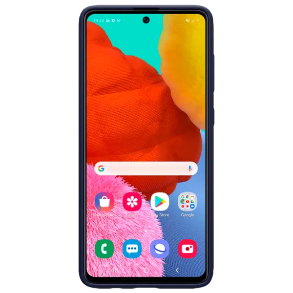 Husă pentru smartphone Samsung Galaxy A71 Nillkin/ Back/ TPU/ Blue photo 3