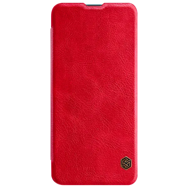 Husă pentru smartphone Poco F2 Pro Nillkin/ Flip Cover/ Leather/ TPU/ Red photo 2