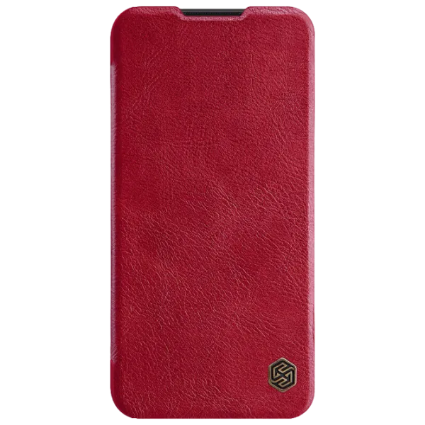Husă pentru smartphone Samsung Galaxy A01 Nillkin/ Flip Cover/ Leather/ TPU/ Red photo 2