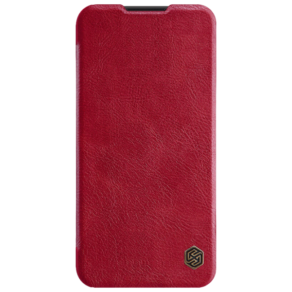 Husă pentru smartphone Samsung Galaxy A01 Nillkin/ Flip Cover/ Leather/ TPU/ Red photo 2
