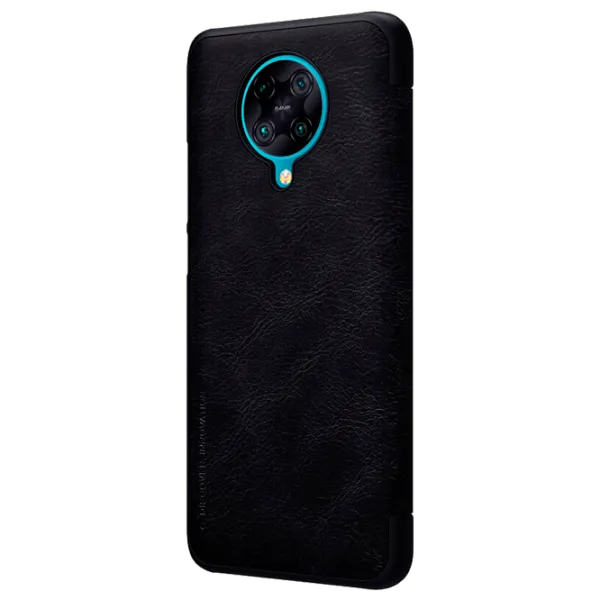 Husă pentru smartphone Poco F2 Pro Nillkin/ Flip Cover/ Leather/ TPU/ Black photo 3