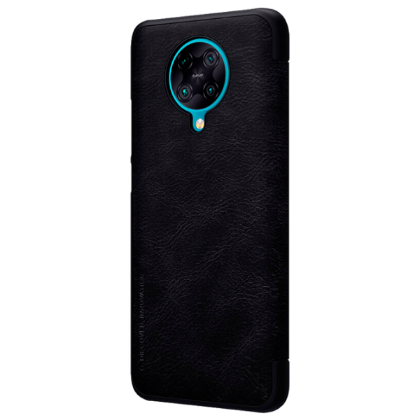 Husă pentru smartphone Poco F2 Pro Nillkin/ Flip Cover/ Leather/ TPU/ Black photo 3