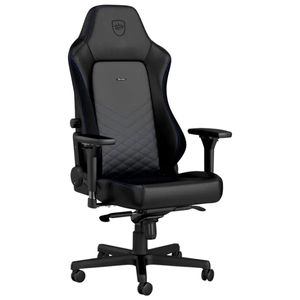 Игровое кресло NOBLECHAIRS Hero Синий Черный photo 3