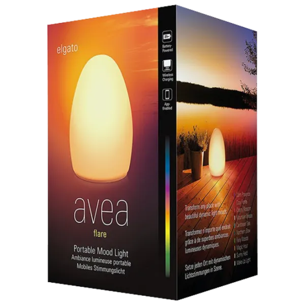 Ночник Elgato Avea Flare Белый photo 3 Ночник Elgato Avea Flare Белый photo 3