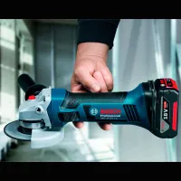 Polizor Bosch GWS 18-125 V-LI Unghiular / Blue photo 7