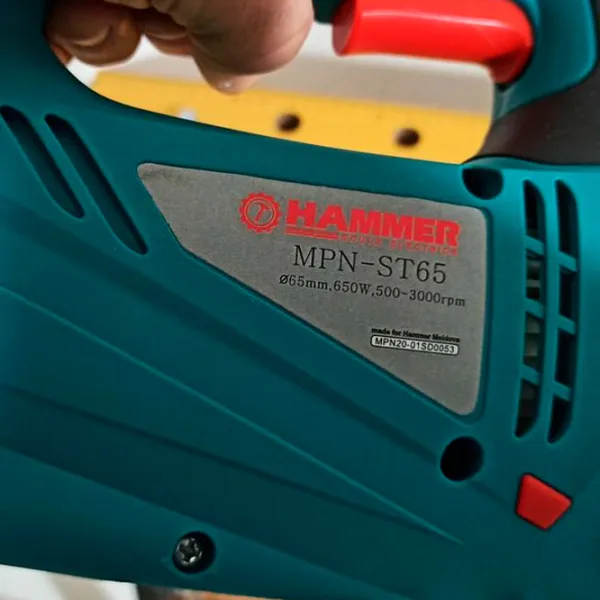 Fierăstrău pentru decupat Hammer MPN-ST65 18 mm/ Blue photo 4