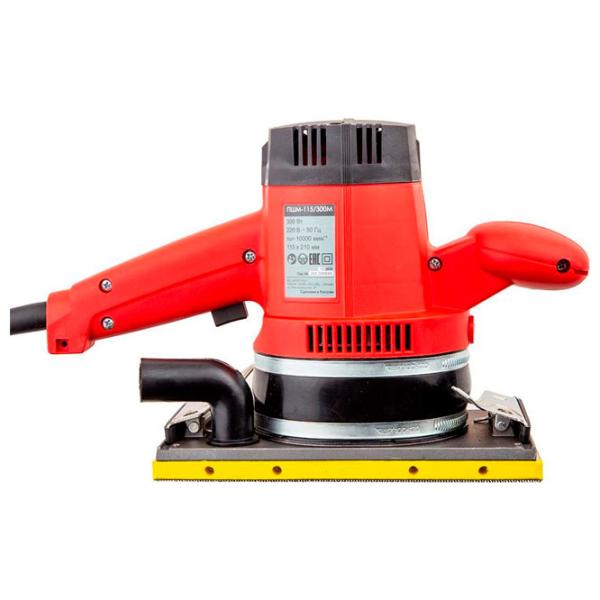 Șlefuitor Interskol ПШМ-115/ 300М Cu vibrații/ Red photo 3
