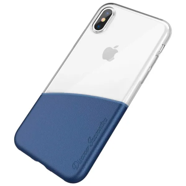 Чехол для смартфона Apple iPhone X/ XS Nillkin/ Back/ TPU/ Синий photo 3 Чехол для смартфона Apple iPhone X/ XS Nillkin/ Back/ TPU/ Синий photo 3