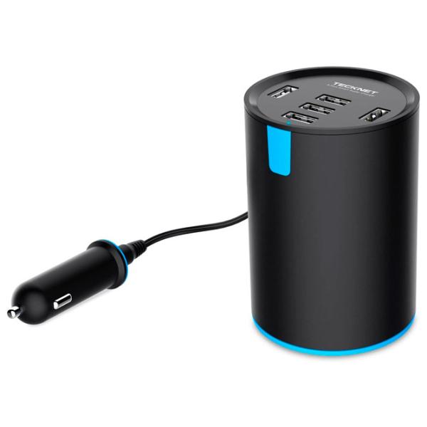 Încărcător auto iXCC Cup Holder 10 A/ Black photo 2