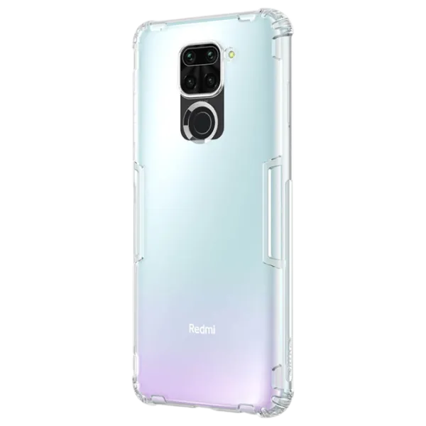 Husă pentru smartphone Xiaomi Redmi Note 9 Nillkin/ Back/ TPU/ Transparent White photo 2