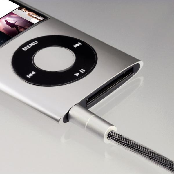 Аудио кабель Hama 3.5 mm + 3.5 mm 0.5 м/ Серебристый photo 2 Аудио кабель Hama 3.5 mm + 3.5 mm 0.5 м/ Серебристый photo 2